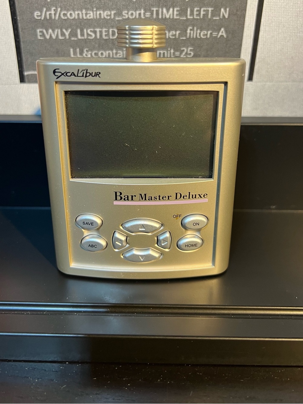 Excalibur Bar Master Deluxe - Gold Countertop Cocktail Scale